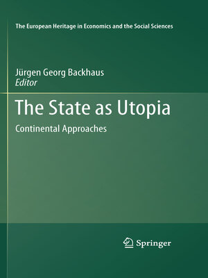 cover image of The State as Utopia